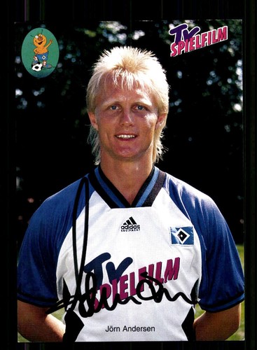 Jörn andersen autogrammkarte - andersen,
