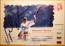 Manuela Mucke Orig Autogramm