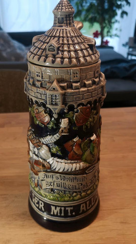 Steinkrug bierkrug mit - steinkrug,