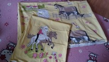 Kinderbutt Pferdebettwäsche Biberqualität, 