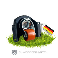 Drehbares Hinterrad für