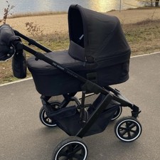 Kinderwagen ABC Salsa 4 Air Luftreifen Schwarz Kinderwagen Kinderwagen