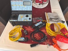 Beha Unitest 9050D  Maschinentester m. 3 Messadapter, Bedienungsanleitung.