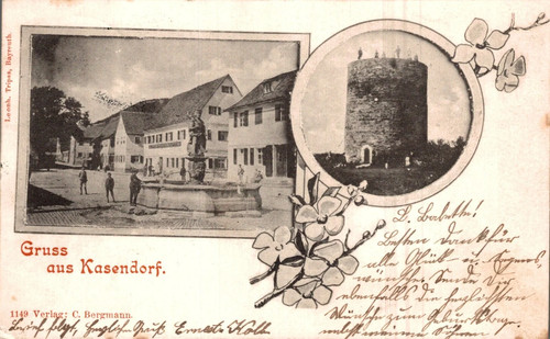 Gruss aus kasendorf 1898 - gruss,