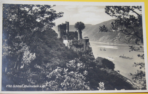 Schloss rheinstein rh - ak., a.