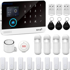 xny 4g alarmanlage haus, wlan drahtloses alarmanlage wohnung mit app-benachri...