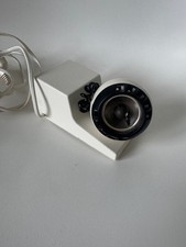 Vintage Osram Minispot Kugellampe in weiß-silber 