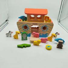 Jaques London Arche Noah Holzspielzeug Set mit Tieren