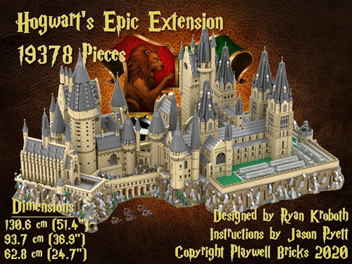 Lego harry potter schloß - potter,,