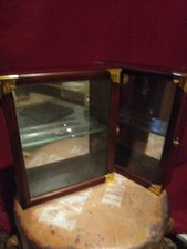 Dekoschränke Holz Mahagonni