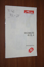 Gebrauchsanleitung für Mecablitz 45 CL 4 von Metz