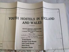 1946 Karte Jugendherbergen in