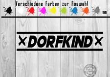 Aufkleber Dorfkind Dorf Land Bike Sticker JDM Decal Scene LKW Auto Car