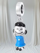 Snoopy charm lucy Woodstock Anhänger Peanut 925 Silber charm kette charms Lucy