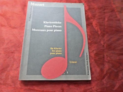Mozart klavierstücke noten - mozart,
