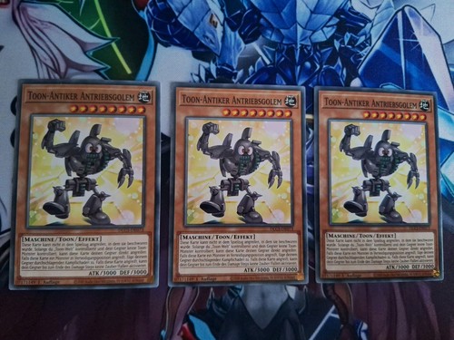 3x toon antiker - yu-gi-oh,