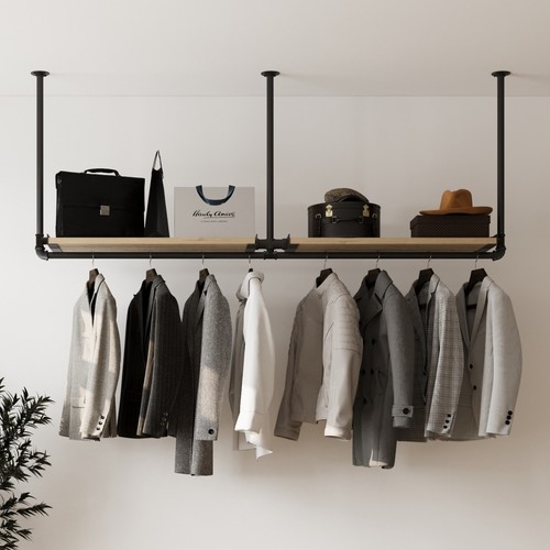 Kleiderstange garderobe decke - garderobe,