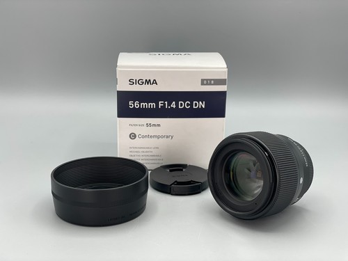 Sigma contemporary 56mm 4 - 56mm, f/1.4