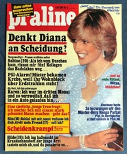 Praline Zeitschrift Nr. 6/1983 vom 3. Februar 1983, sehr gut und komplett, Diana
