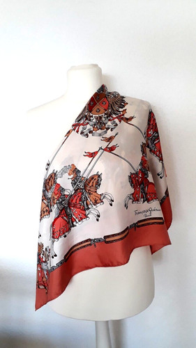 Vintage seidentuch damen - vintage,