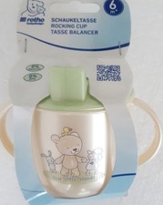 Baby Schaukel-Tasse mit Schnabel und Henkel Trinkbecher für Kleinkinder