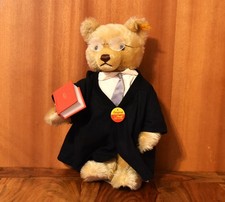 STEIFF Teddybär Brummbär Rechtsanwalt Richter 35 cm TOP erhalten!