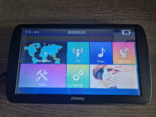 Jimwey GPS Navi Navigation für Auto LKW PKW 9 Zoll 16GB