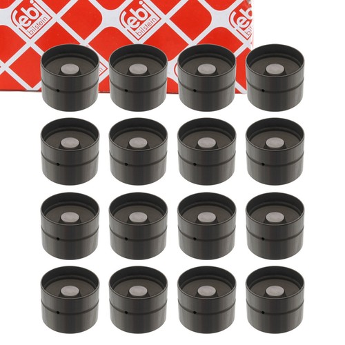 16x febi 01591 - , ventilstößel