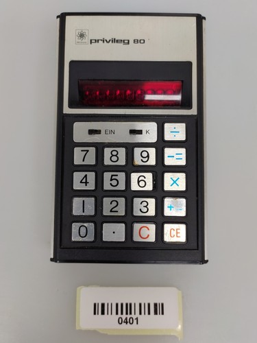 0401 taschenrechner privileg - 0401,