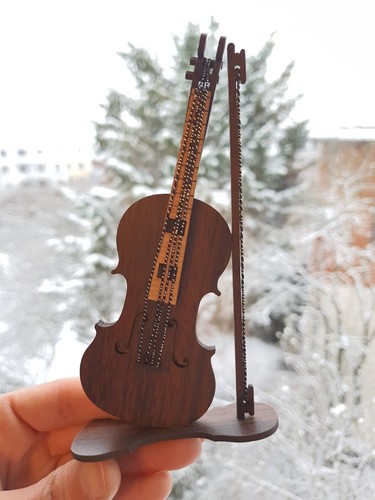 Miniatur violine mini - mini, geige