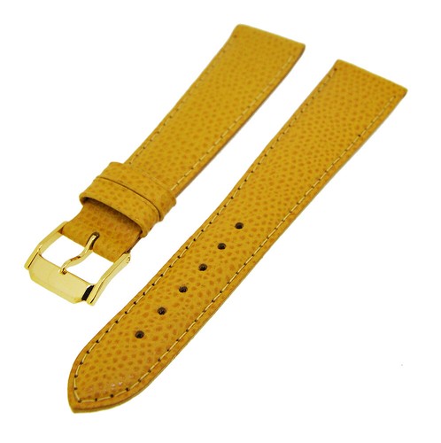 Uhrenarmband lederband gelb - uhrenarmband,