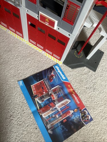 Playmobil feuerwehrwache 9462