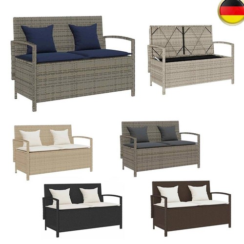 Gartenbank mit kissen sitzbank - mit,