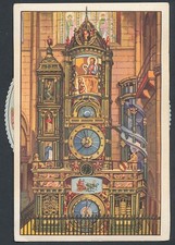 Mechanische-AK Strassburg, Astronomische Uhr im Münster mit Verstellmechanismus 