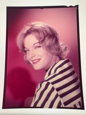 Altes Orginal Groß-Dia, Negativ, Romy Schneider, Unikat, 50er, Top Selten