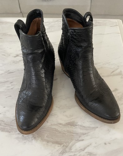Zign stiefelette leder schwarz - zign,