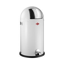 Wesco Mülleimer Kickboy Weiß