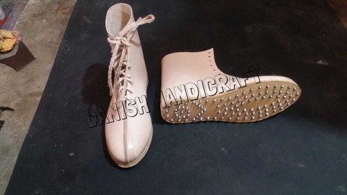 Wikinger stiefel leder - wikinger,