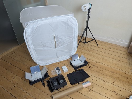 Mini-Studio-Fotoleuchtenset