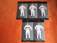 5  Karten DTM 2007 Mercedes Green/Stoddart/di Resta/Lauda/Schneider