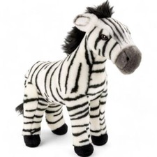 Zebra stehend ca. 30 cm Länge, ca. 30 cm Höhe Kuscheltier, Plüschtier