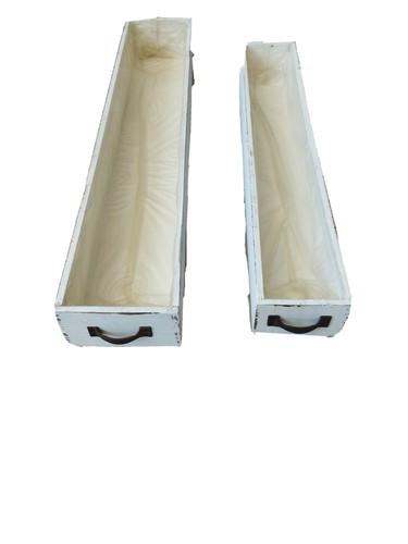 Pflanzkasten holz - holz, 2x