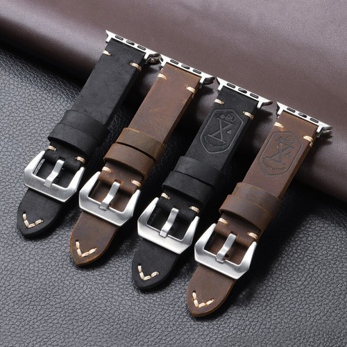 Genuine leder handmade vintage - genuine,