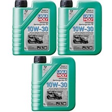 3x 1 Liter Liqui Moly 1273 Universal Gartengeräte- Öl 10W-30 4-Takt