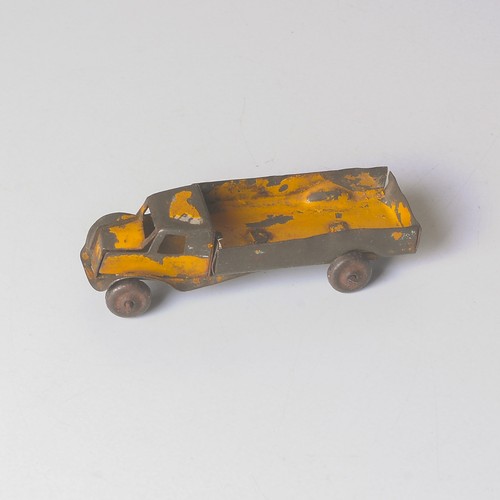 Kleiner vintage spielzeug lkw - vintage,