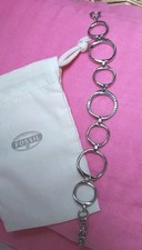 Fossil Armband Midcentury Style Mit Geschenkbeutel Silber Farben