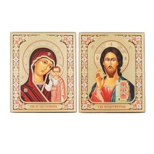Christliche Holz-Ikonen