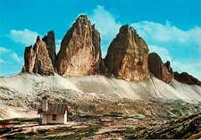 AK - Dolomiten - Drei Zinnen - Nordseite mit Kapelle - Italien