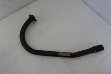 Auspuffrohr Krümmer mit Flansch schwarz  Hercules Mofa Prima Neu 