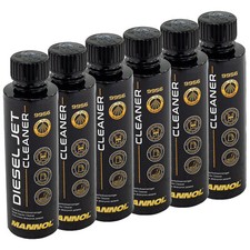 MANNOL Einspritzdüsen Reiniger 6 x 250 ml Düsen 9956 Additiv Motor Kraftstoff